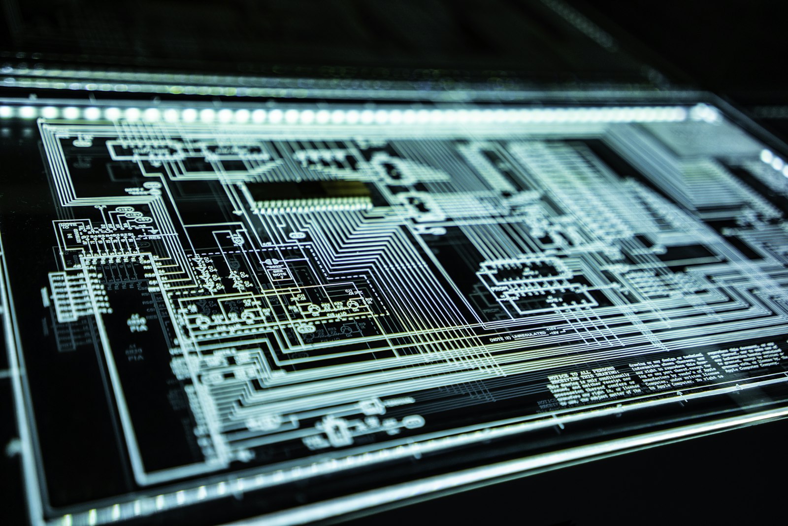 Circuit-board still for Signal Garden